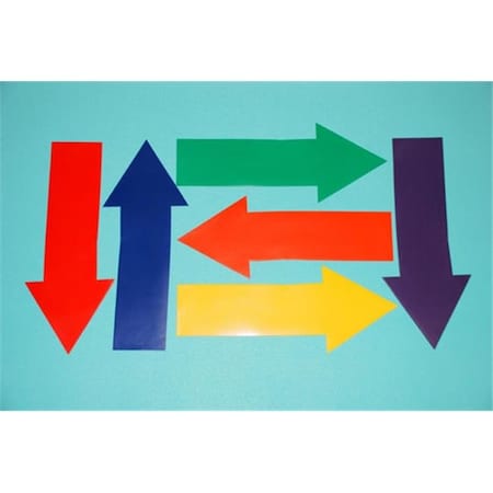 Everrich Industries Everrich EVB-0050 Straight Arrowhead Mat - Set of 6 Colors EVB-0050